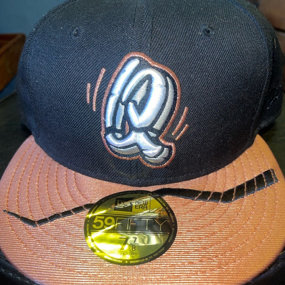 New Era Black Cap with Logo